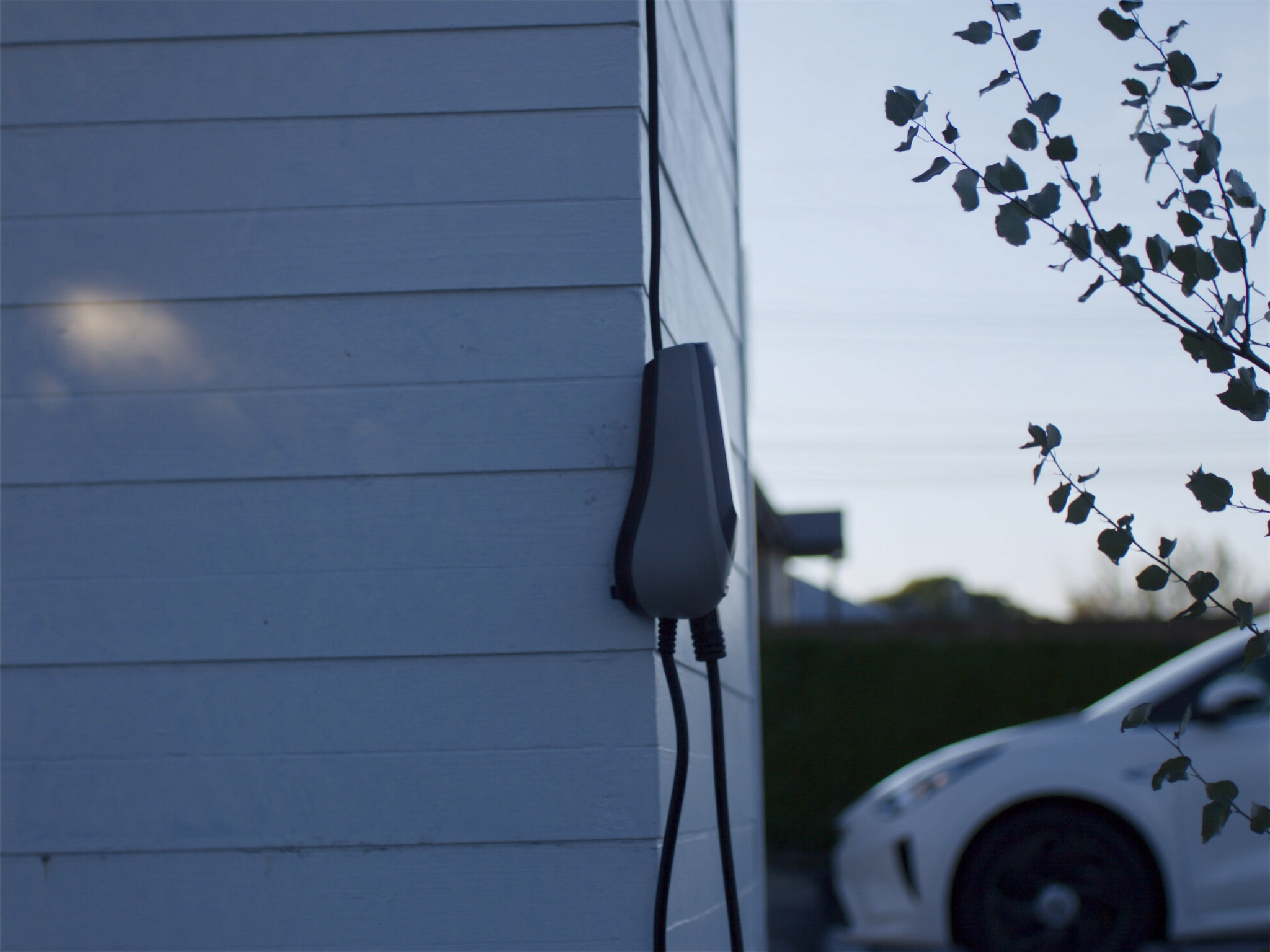 EV charging — Home EV charger, charged overnight