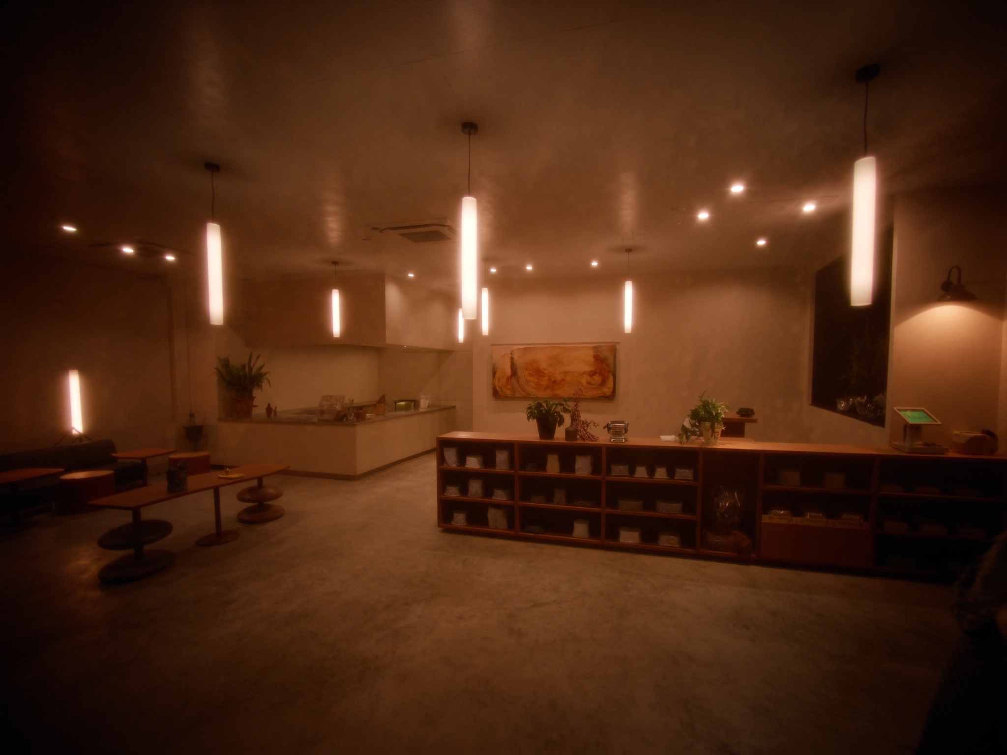 Lighting — A cafe relit from the ground up